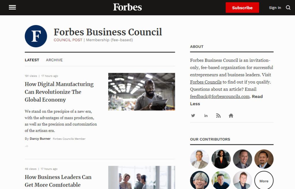 How To Write For Forbes - TruePublicity